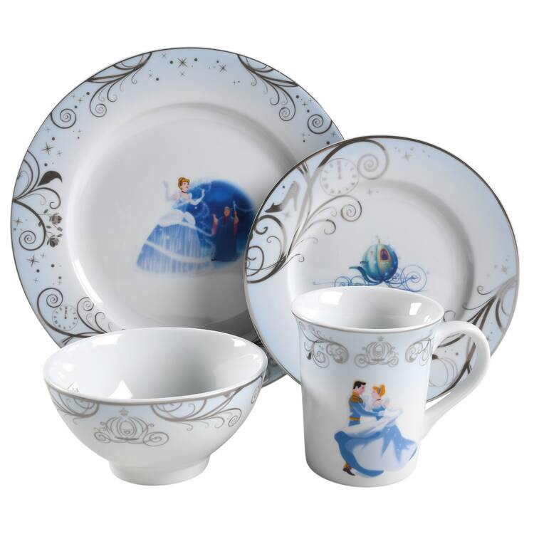 Cinderella 4 Piece Place Setting