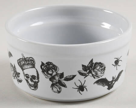 Skull and Butterfly Ramekin