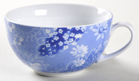 Peter Rabbit Blue Toile Cup for Individual Teapot & Lid with Cup