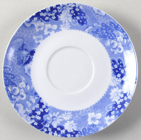 Peter Rabbit Blue Toile Saucer