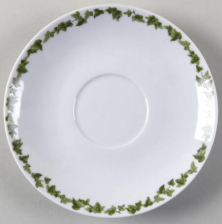 Peter Rabbit Green Toile Saucer