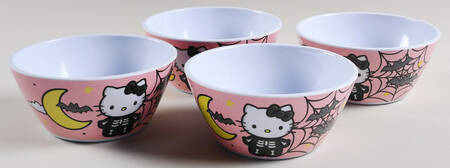 Hello Kitty Melamine Soup/Cereal Bowl - Set of 4