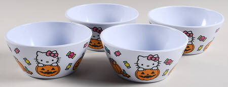 Hello Kitty Melamine Coupe Cereal Bowl - Set of 4