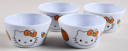 Hello Kitty All Purpose Melamine Bowl - Set of 4