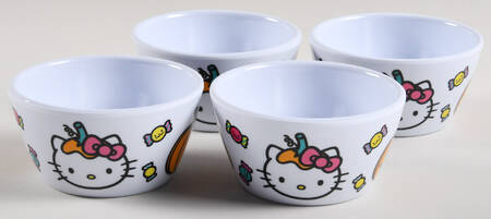 Hello Kitty All Purpose Melamine Bowl - Set of 4