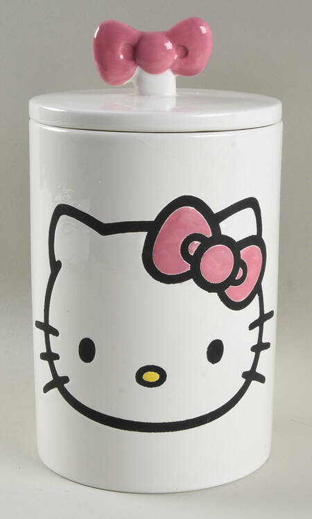 Hello Kitty Medium Canister & Lid