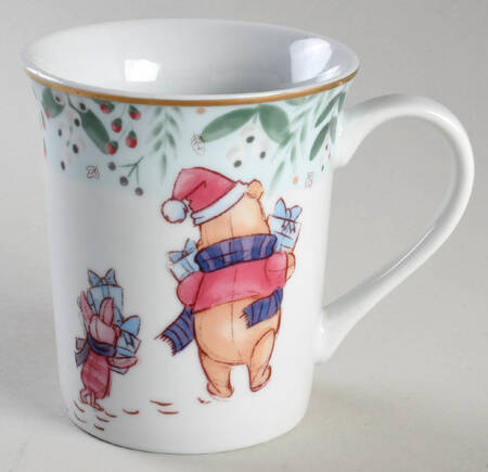Winnie the Pooh Christmas Footprints Mug
