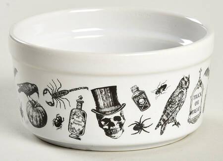 Bats and Spiders Ramekin