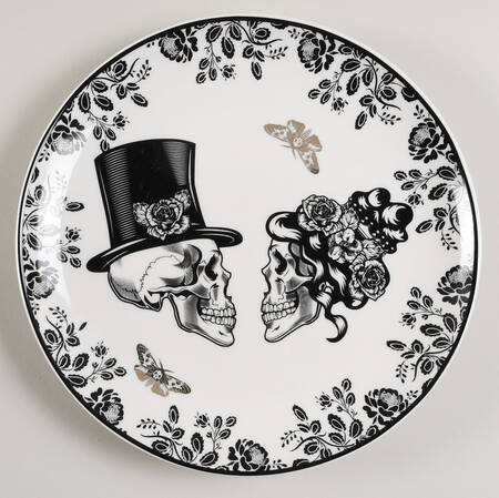 Love Never Dies Salad Plate
