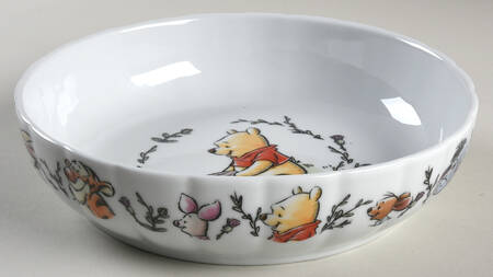 Winnie the Pooh Walk Along Individual Dinner Bowl