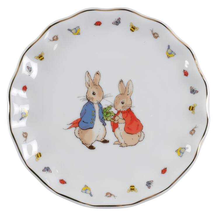 Peter Rabbit Garden Story Appetizer Plate