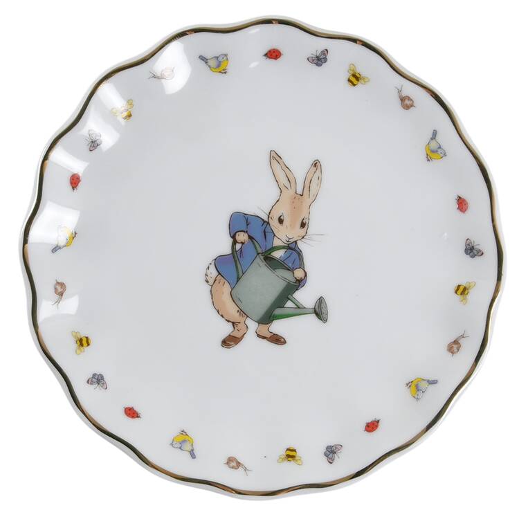 Peter Rabbit Garden Story Appetizer Plate