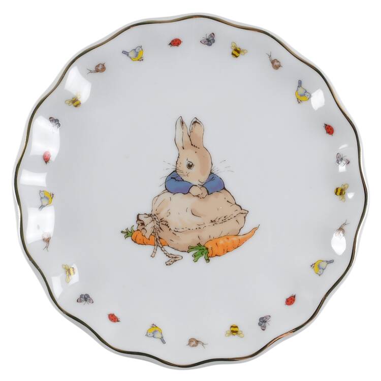 Peter Rabbit Garden Story Appetizer Plate