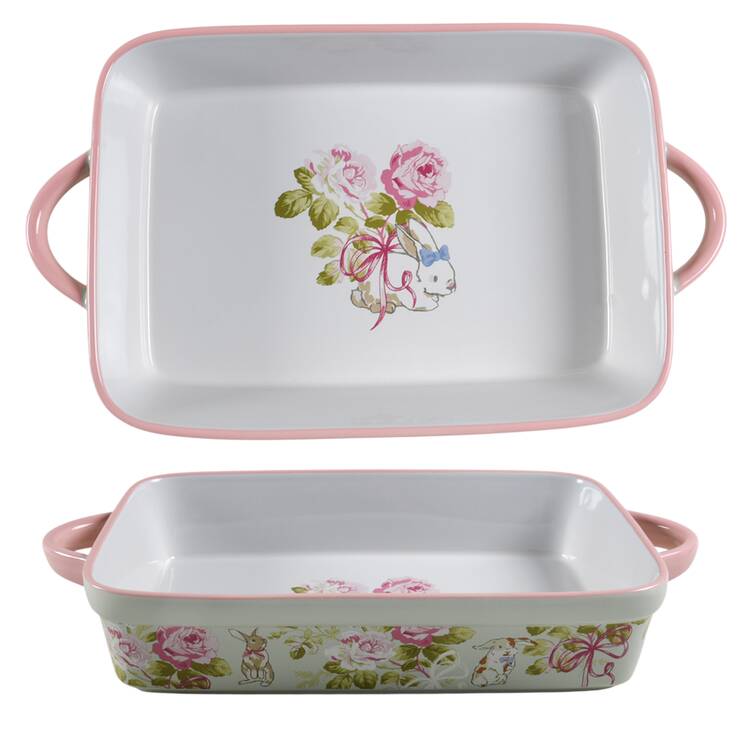 Melany Bunny 12" Rectangular Baker