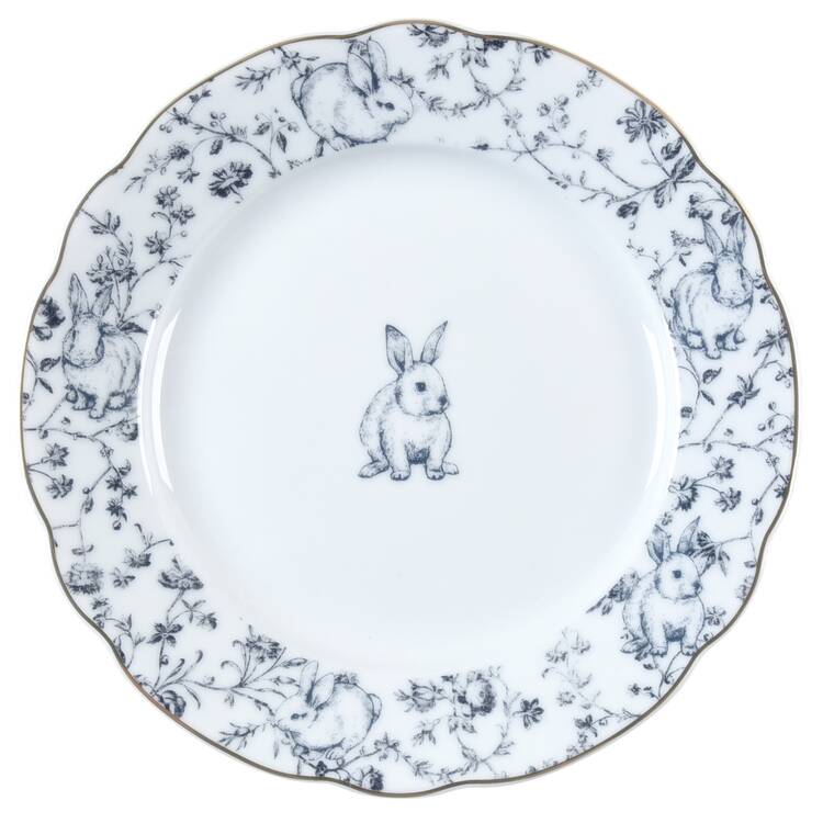 Aria Bunny Salad Plate