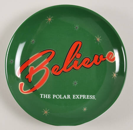 Polar Express Appetizer Plate