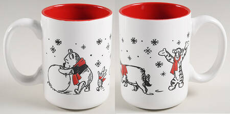 Winnie the Pooh Footprints in the Snow Mug