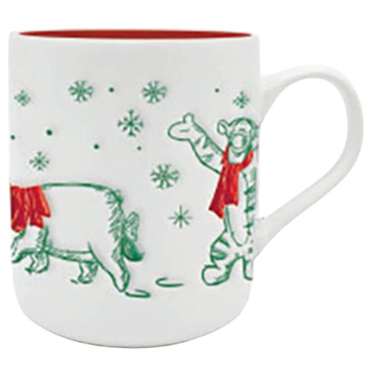 Winnie the Pooh Footprints in the Snow Mug