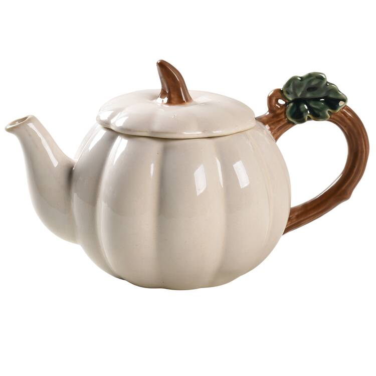 Autumn Gourd Teapot & Lid