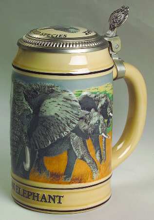 Endangered Species African Elephant-1991 - Boxed