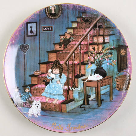 Anna Perenna Single Release Plates Hello Grandma - Boxed