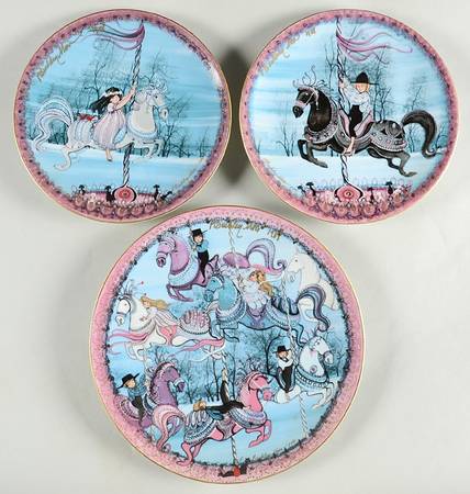 Carrousel Triptych Carrousel  Triptych-Boxed Set Of 3 - Boxed