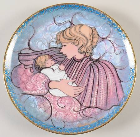 Mother's Day Plates Tender Hands - With Box