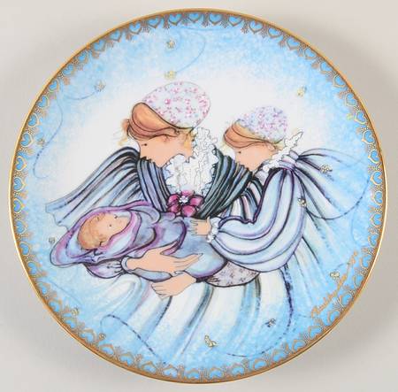 Mother's Day Plates The Newborn - Boxed