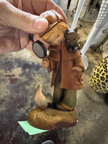 Ferrandiz Wood Figurines 6" The Inspector - Boxed
