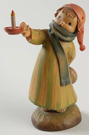 Ferrandiz Wood Figurines 6" Night Night - Wtih Box Bx376