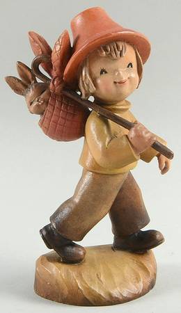 Ferrandiz Wood Figurines 6" Wanderlust - Boxed
