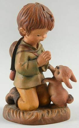 Ferrandiz Wood Figurines 6" The Prayer - No Box