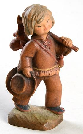 Ferrandiz Wood Figurines 3" Tracker - No Box