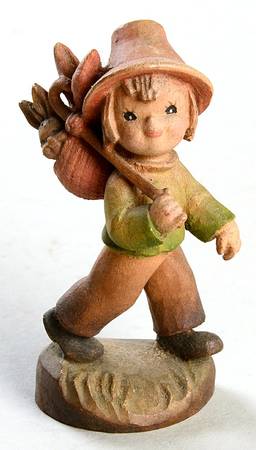 Ferrandiz Wood Figurines 3" Wanderlust - Boxed