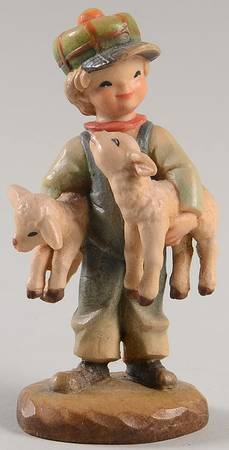 Ferrandiz Wood Figurines 3" Friendly Faces - No Box