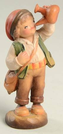 Ferrandiz Wood Figurines 3" Catalonian Boy - Boxed