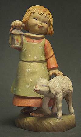 Ferrandiz Wood Figurines 3" Leading The Way - No Box