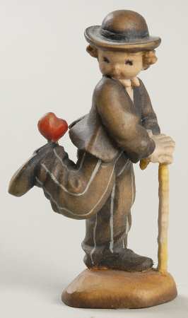 Ferrandiz Wood Figurines 3" Stepping Out - Boxed