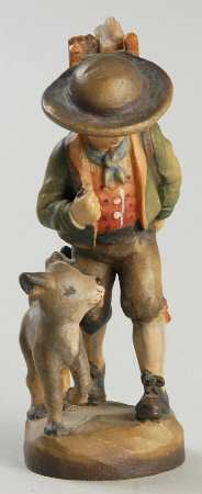 Ferrandiz Wood Figurines 3" Black Forest Boy - Boxed