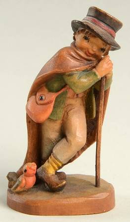 Ferrandiz Wood Figurines 3" The Weary Traveller - With Box