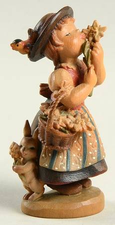 Ferrandiz Wood Figurines 3" Golden Blossom - Boxed