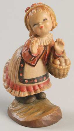 Ferrandiz Wood Figurines 3" Have You Heard? - No Box