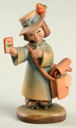 Ferrandiz Wood Figurines 3" Love Letter - No Box