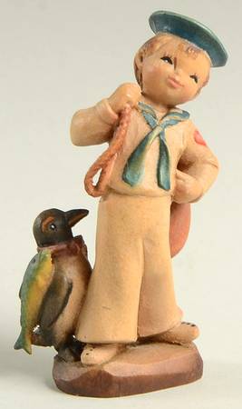 Ferrandiz Wood Figurines 3" Shipmates - No Box