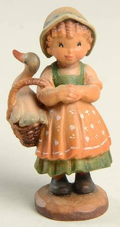 Ferrandiz Wood Figurines 3" Bewildered - No Box