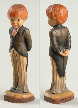 Sarah Kay Figurines With This Ring-4" - Boxed