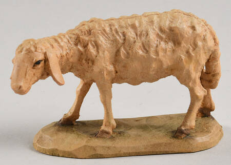 Kuolt 6" Wooden Nativity Figurine Lamb - Boxed