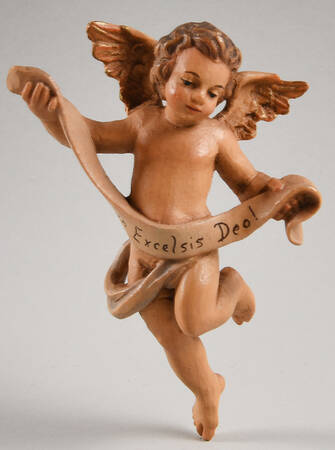 Kuolt 6" Wooden Nativity Figurine Angel - Boxed