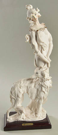 My Fair Ladies Lady With Greyhound - No Box