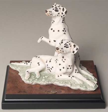 Dogs Pair Of Dalmations - Boxed